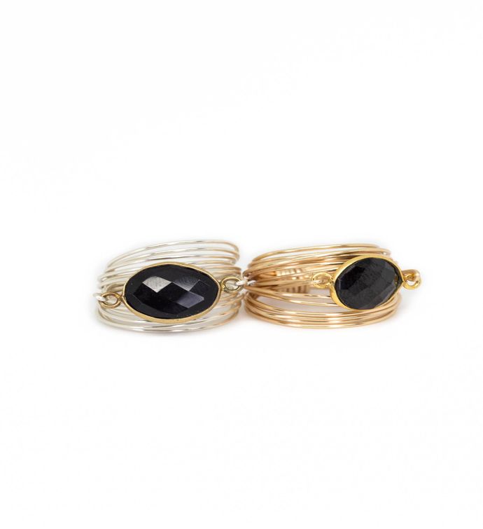 The Torrey Ring In Black Onyx