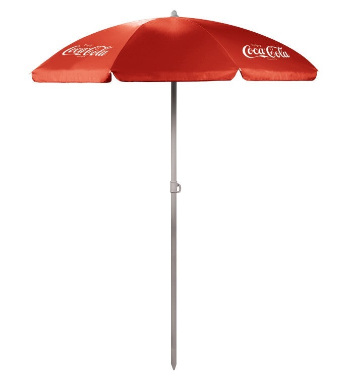 Enjoy Coca-cola - 5.5 Ft. Portable Beach Umbrella