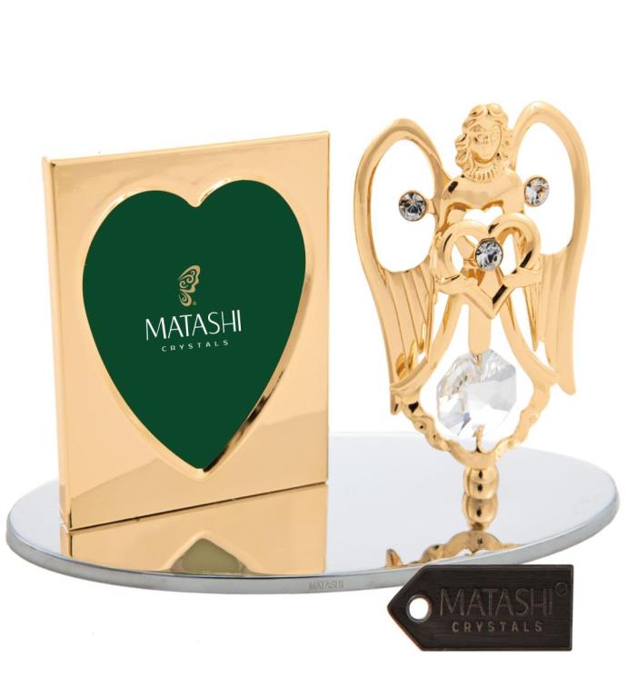 24K Gold Plated Angel Picture Frame