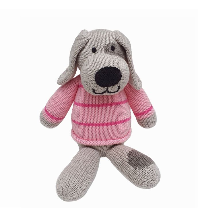 Knitted Valentine's Love Pup