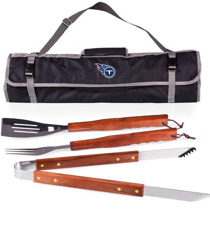 NFL 3 piece Bbq Tote & Grill Set