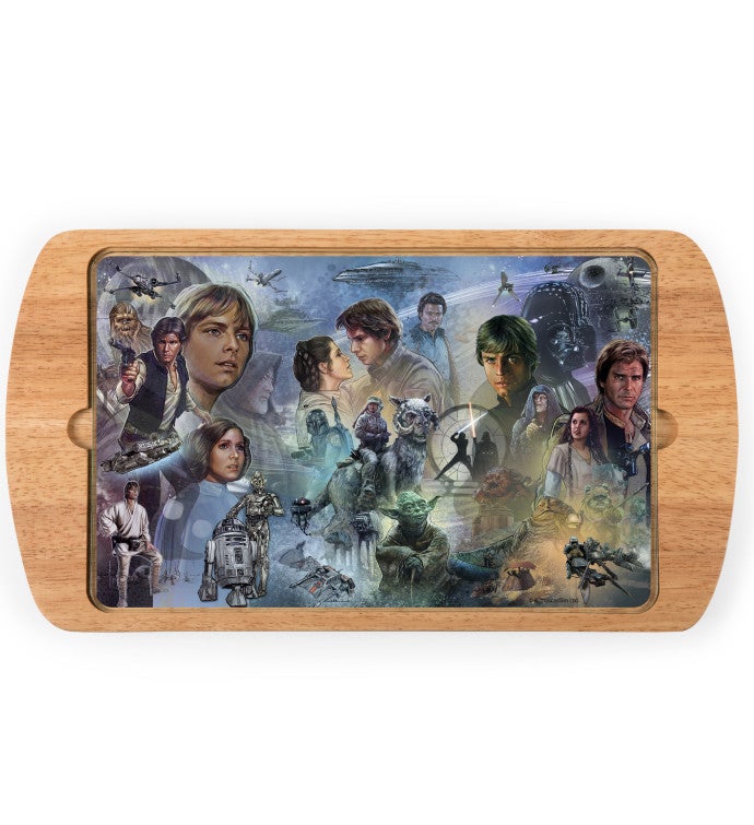Star Wars Billboard Glass Top Serving Tray