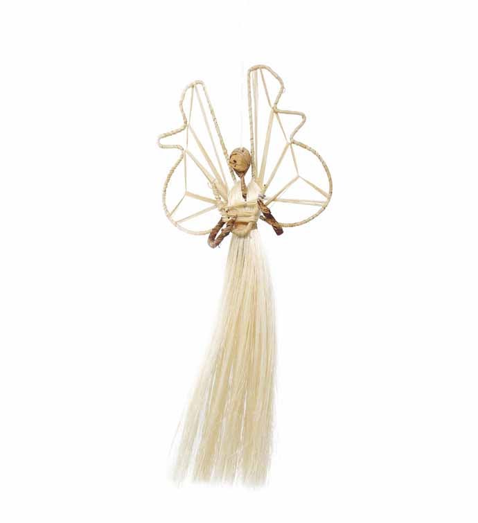 Sisal Angel Ornaments