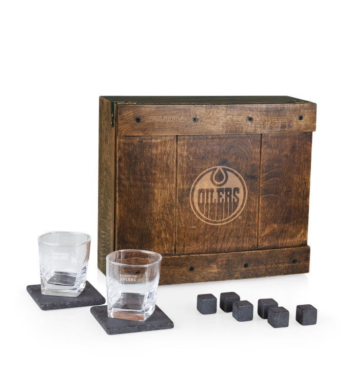 NHL Whiskey Box Gift Set
