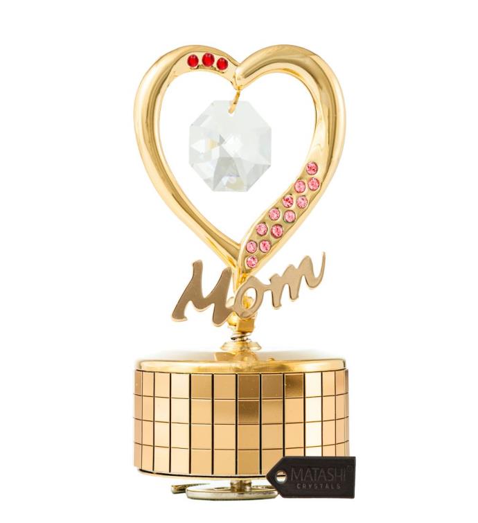 Mom Heart Wind-up Music Box