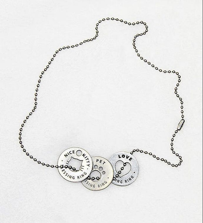 Pet Blessing Rings Necklace