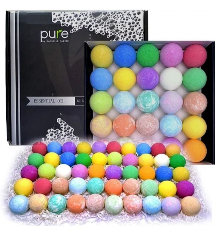 Bath Bombs 50 piece Set