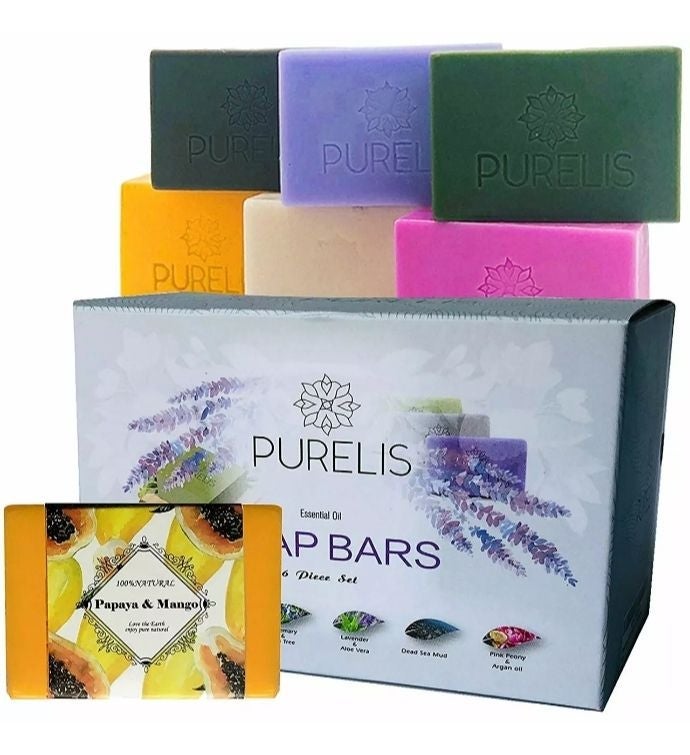 Soap Bar 6 pack Gift Set