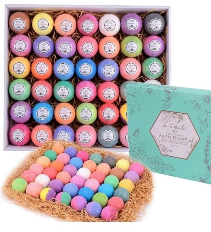 Bath Bombs 42 Piece Set