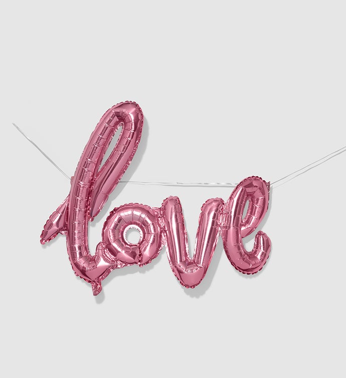 Love Balloon Banner
