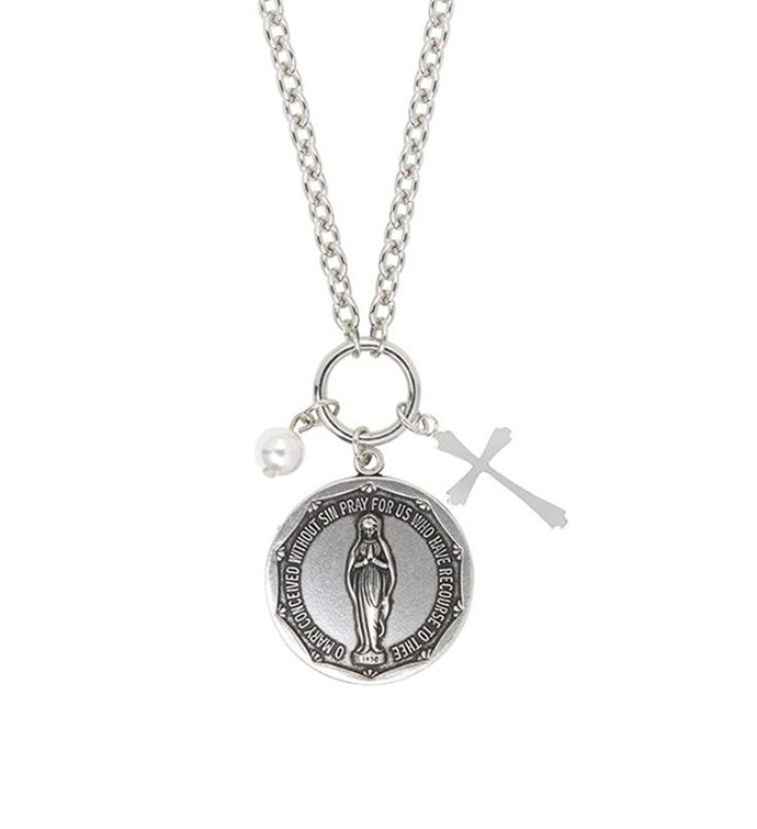 Luca + Danni Mother Mary Talisman Necklace