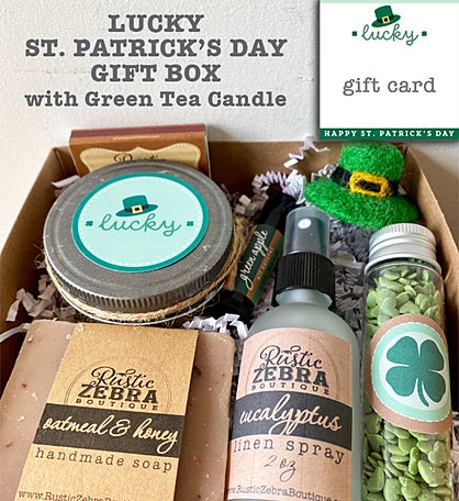 Lucky St Patricks Day Gift Box