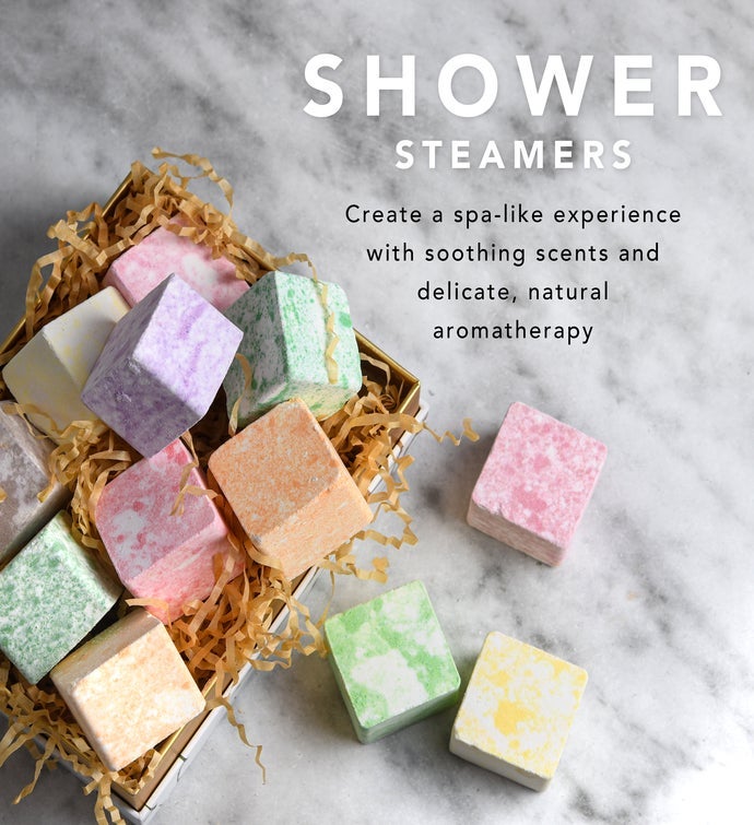 Aromatherapy Shower Steamers - Variety Pack Of 12 Marble Shower Tablets