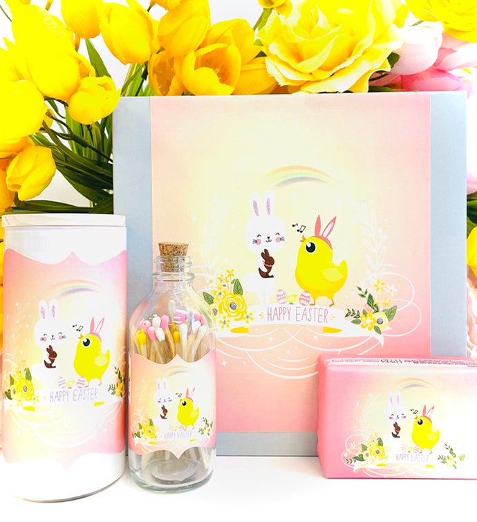 Gift Box Easter Friends