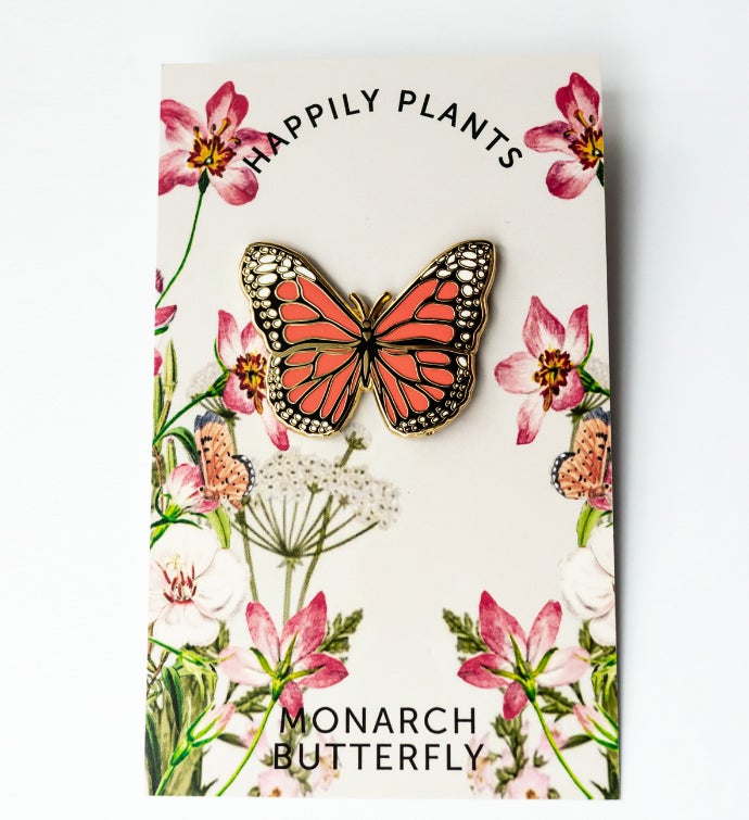 Monarch Butterfly Pin Brooch