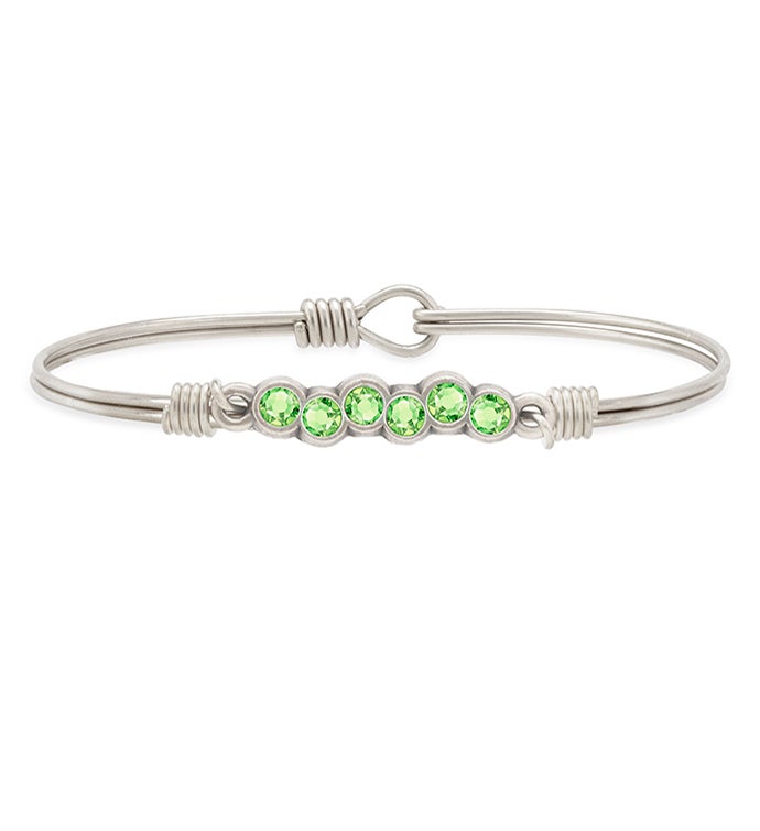 August Birthstone Bracelet