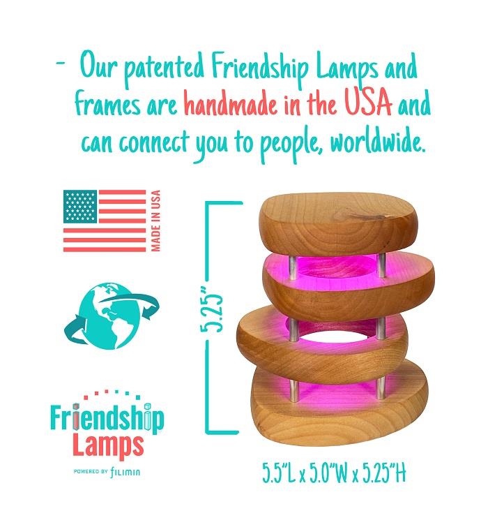 Friendship Lamp - Mid-century Design