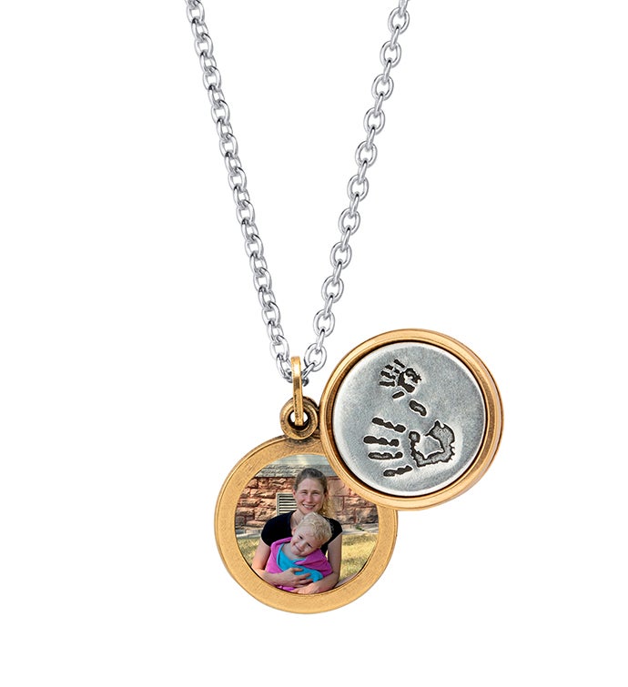 If Nothing Ever Changed Inspirational Quote Kid's Bottle Cap Necklace & Chain 