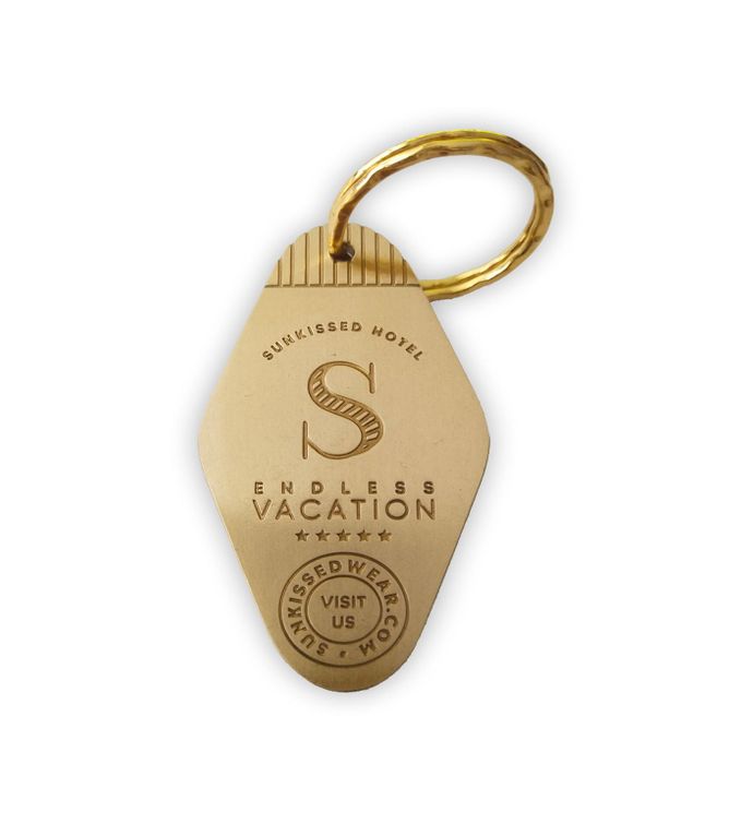 Bora Bora Hotel Keychain