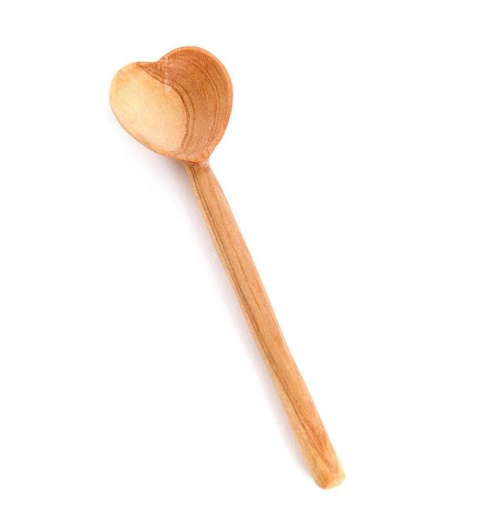Mango Wood Spoon   Heart