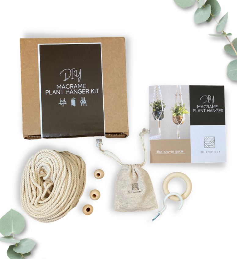 DIY Macrame Plant Hanger Kit