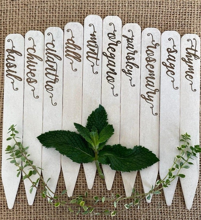 Plantid Farmhouse Herb Labels