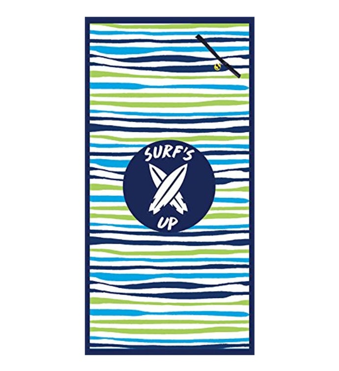 Premium Large Beach Pool Towel With Pocket