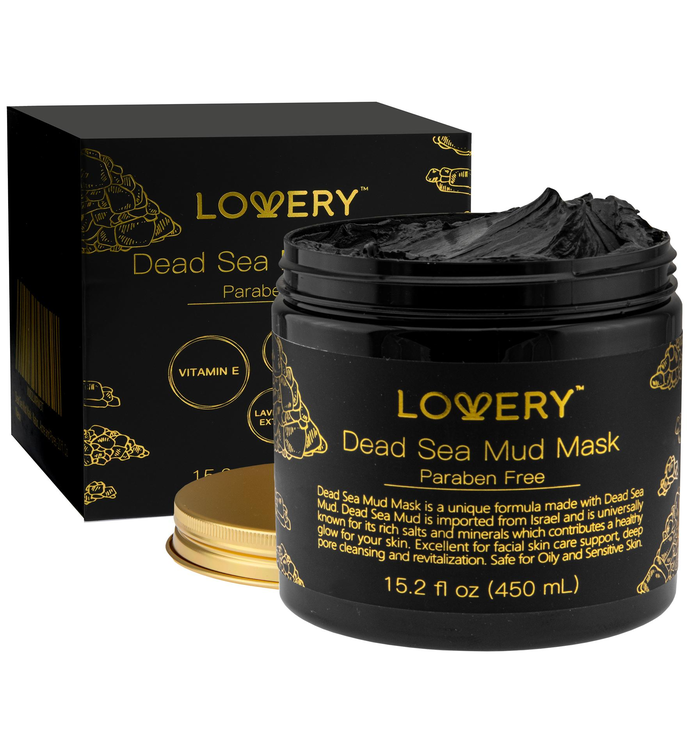 Dead Sea Mud Mask, Pore Reducer Face Mask