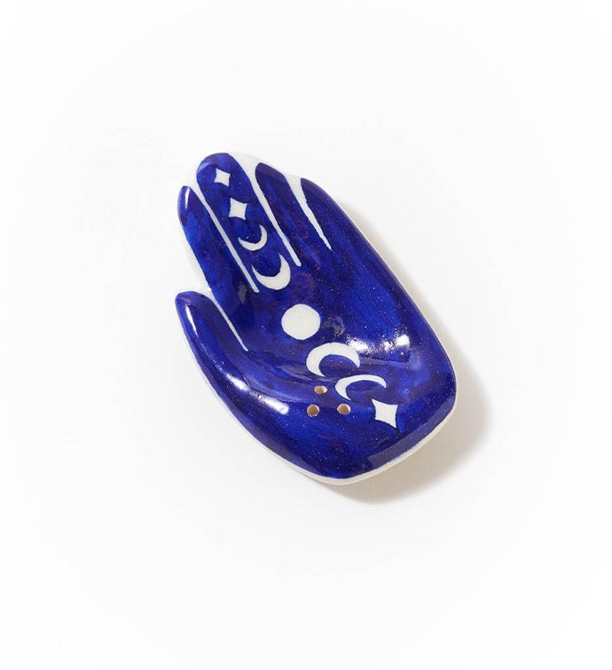 Jalini Indigo Incense Holder   Indukala Hamsa