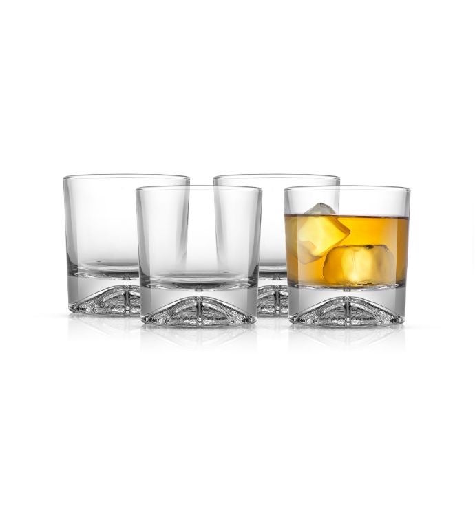 Swish Double Old Fashioned Tumblers - 10 Oz - Set Of 4