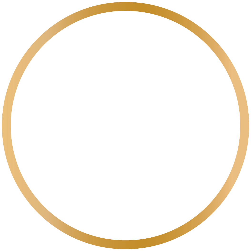 White And Gold Classic Large Plates  10 Per Pack