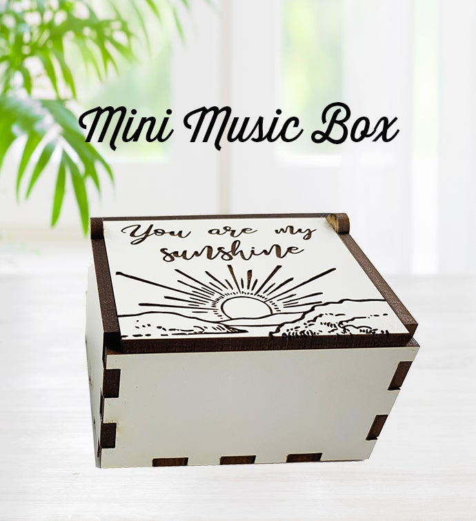 Mini deals music box