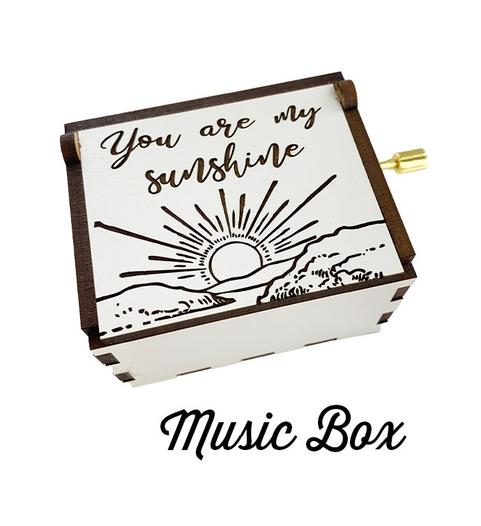 Music Box "You Are My Sunshine" Mini Memorial Sympathy Gift