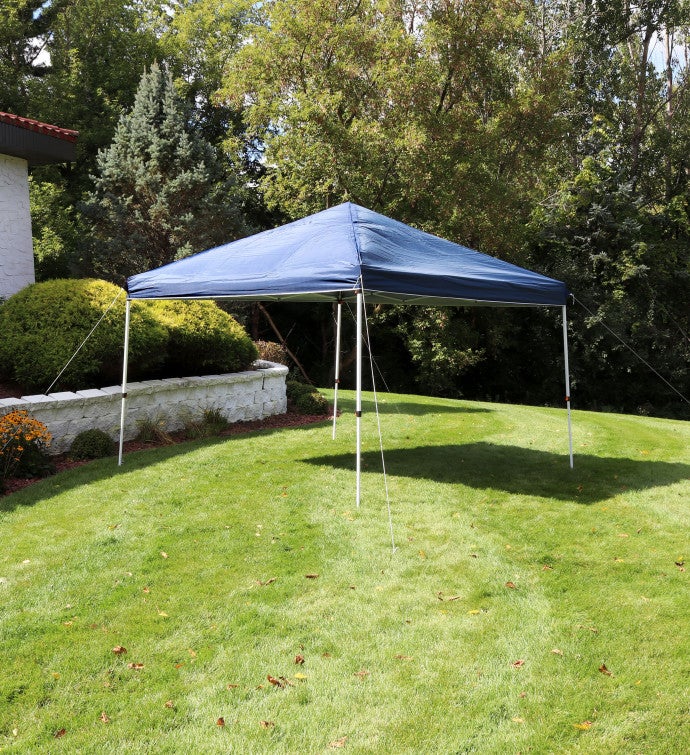 12x12 Foot Standard Pop-up Canopy With Carry Bag - Blue