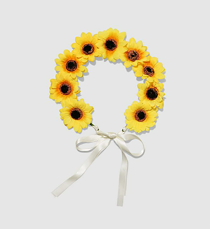 Soak Up The Sunflower Flower Crown