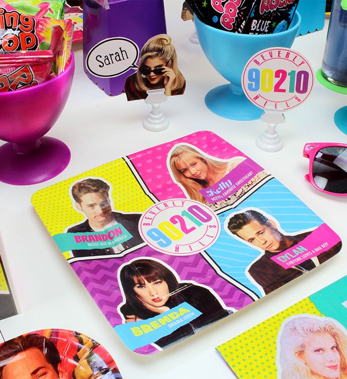 Beverly Hills 90210 Party pack for 8 Guests