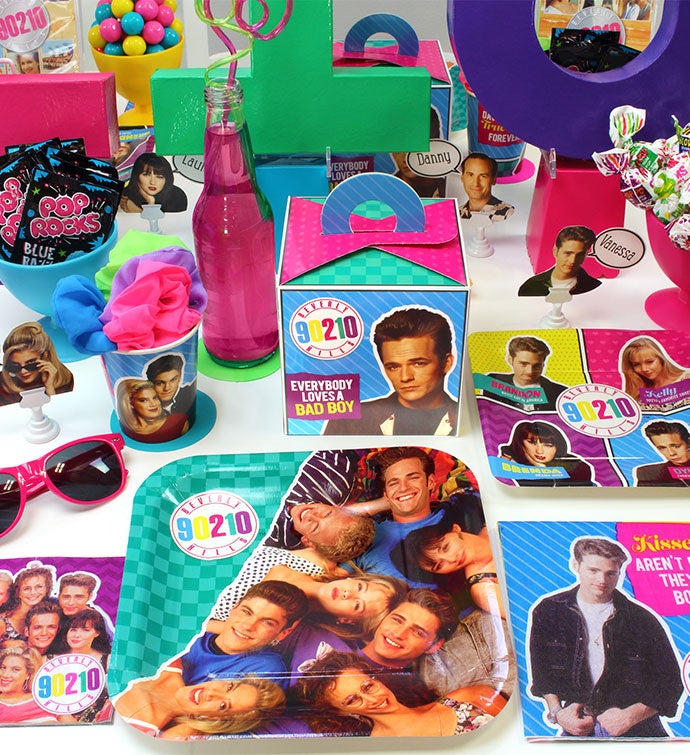 Beverly Hills 90210 Party pack for 8 Guests