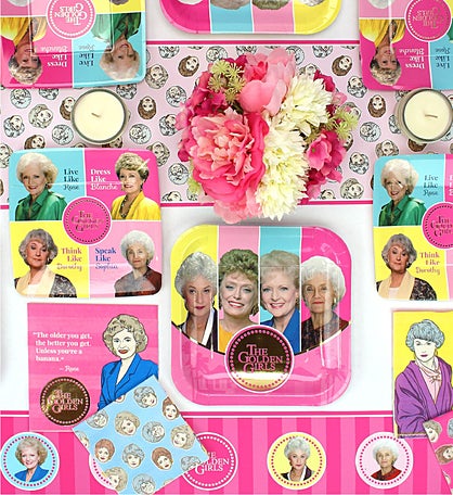 The Golden Girls Party Pack for 8 Guests