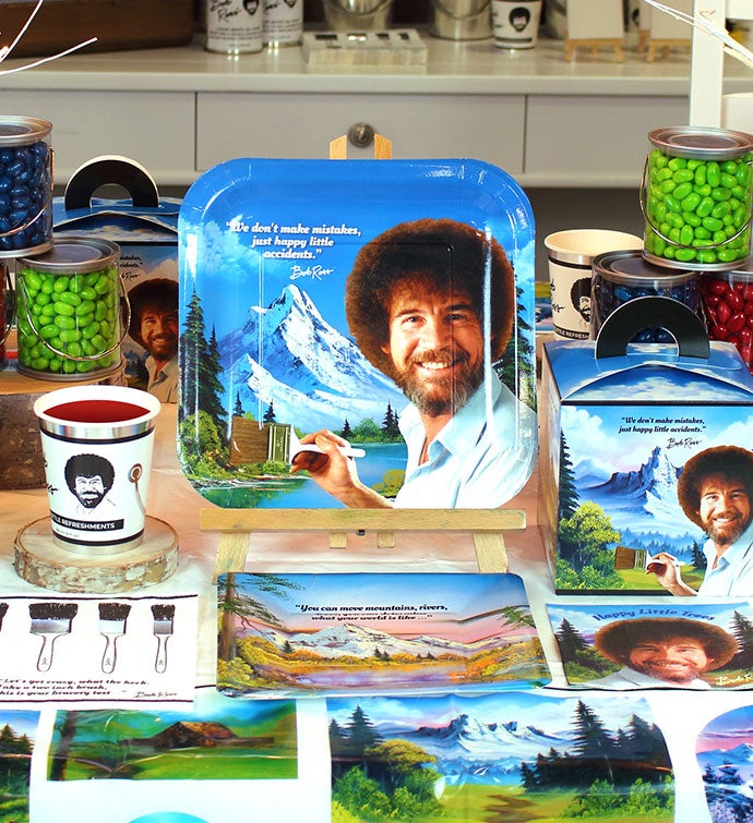 Bob Ross Classic Party Pack for 8 Guests