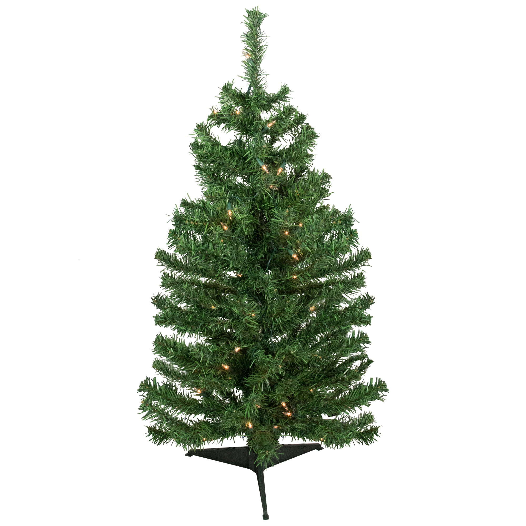 3' Pre lit Green Medium Niagara Pine Artificial Christmas Tree