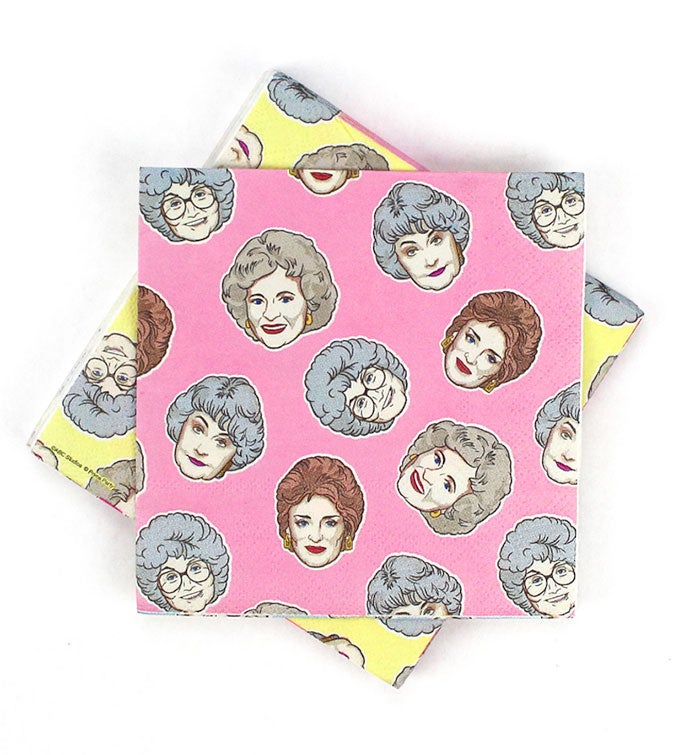 Golden Girls Beverage Napkins  16 Pack