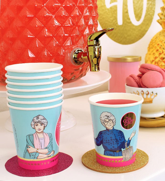 Golden Girls Cups (8 Pack)