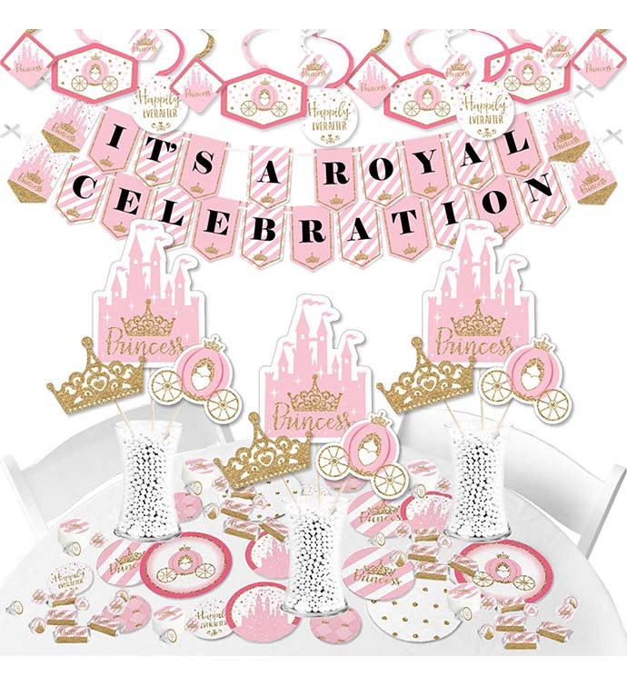 Little Princess Crown   Party Supplies Banner Decoration Kit Fundle Bundle