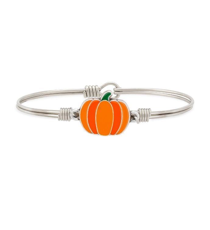 Luca + Danni Fall Orange Pumpkin Bangle Bracelet