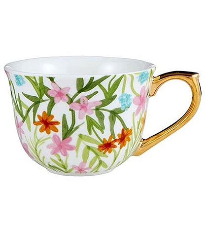 Teacup & Saucer Set Floral