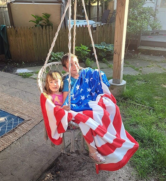 Patriotic Throw Blanket