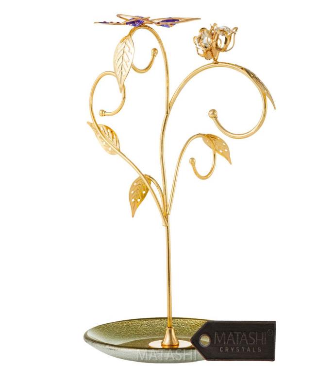 Matashi Jewelry Butterfly Design Jewelry Stand Display