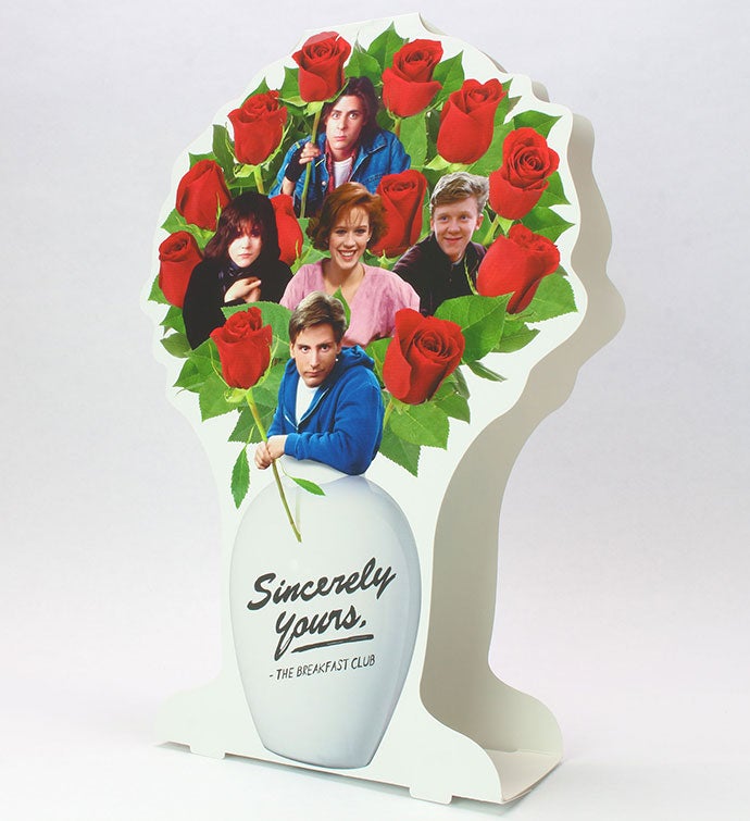 The Breakfast Club Dozen Roses Bouquet