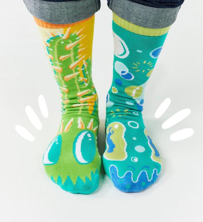 Pokey & Poppy Pals Socks - Mismatchy Set (2 Pairs!)