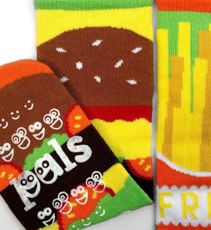 Burger & Fries Pals Socks